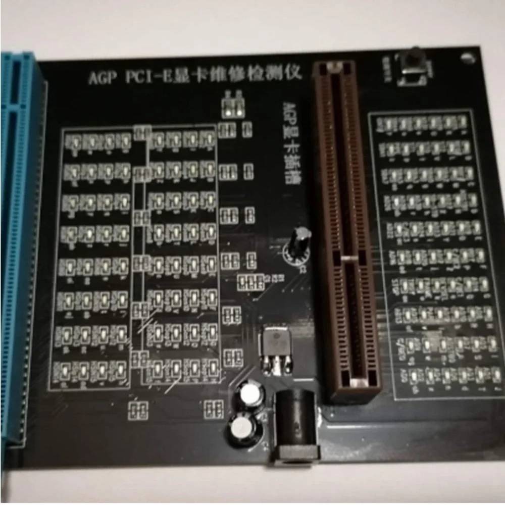 AGP PCI-E X16 -Purpose Display Video Card Checker Tester Card Diagnostic